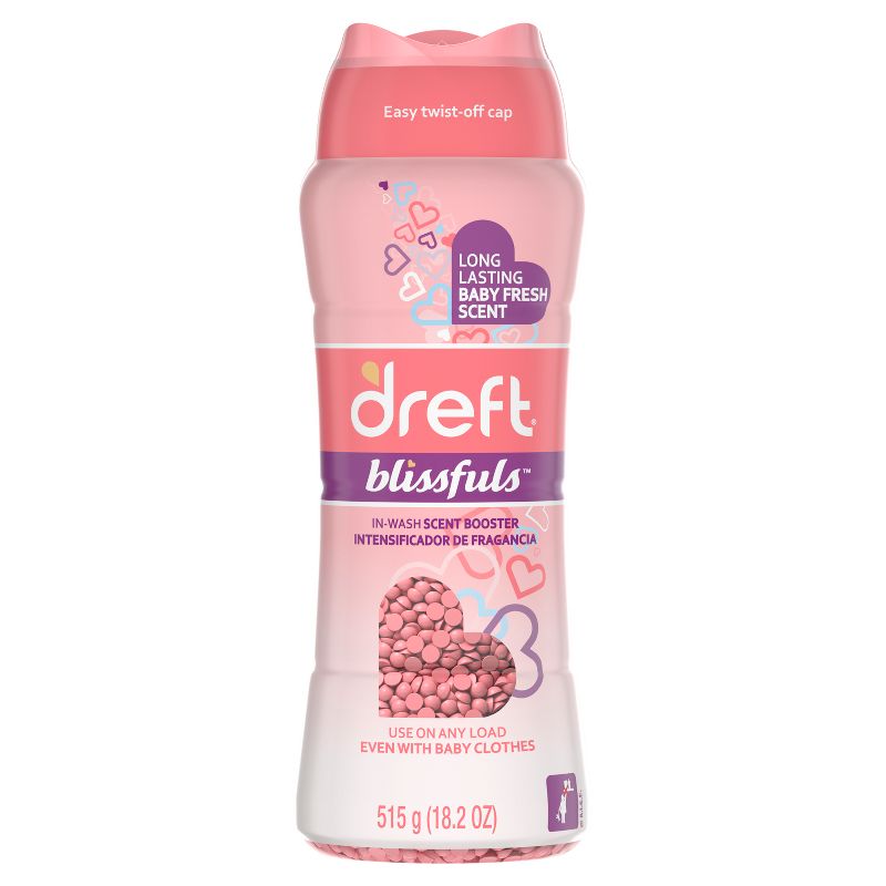 Dreft Blissfuls Baby Fresh Scent In-Wash Scent Booster Beads, 1 of 8