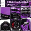 12V Kids Lamborghini Revuelto Ride-On Car, Electric Sports Car Toy with Remote, Bluetooth, Music & LED Lights - 2 of 4