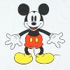 Seven Times Six Mickey Mouse Shirt Mens Arms Wide Open Pose Adult Short Sleeve T-Shirt White - 2 of 3