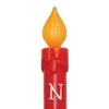 Union Christmas Illuminated Lighted 39 Inch Noel Candle with Cord and Light, Red - 2 of 4