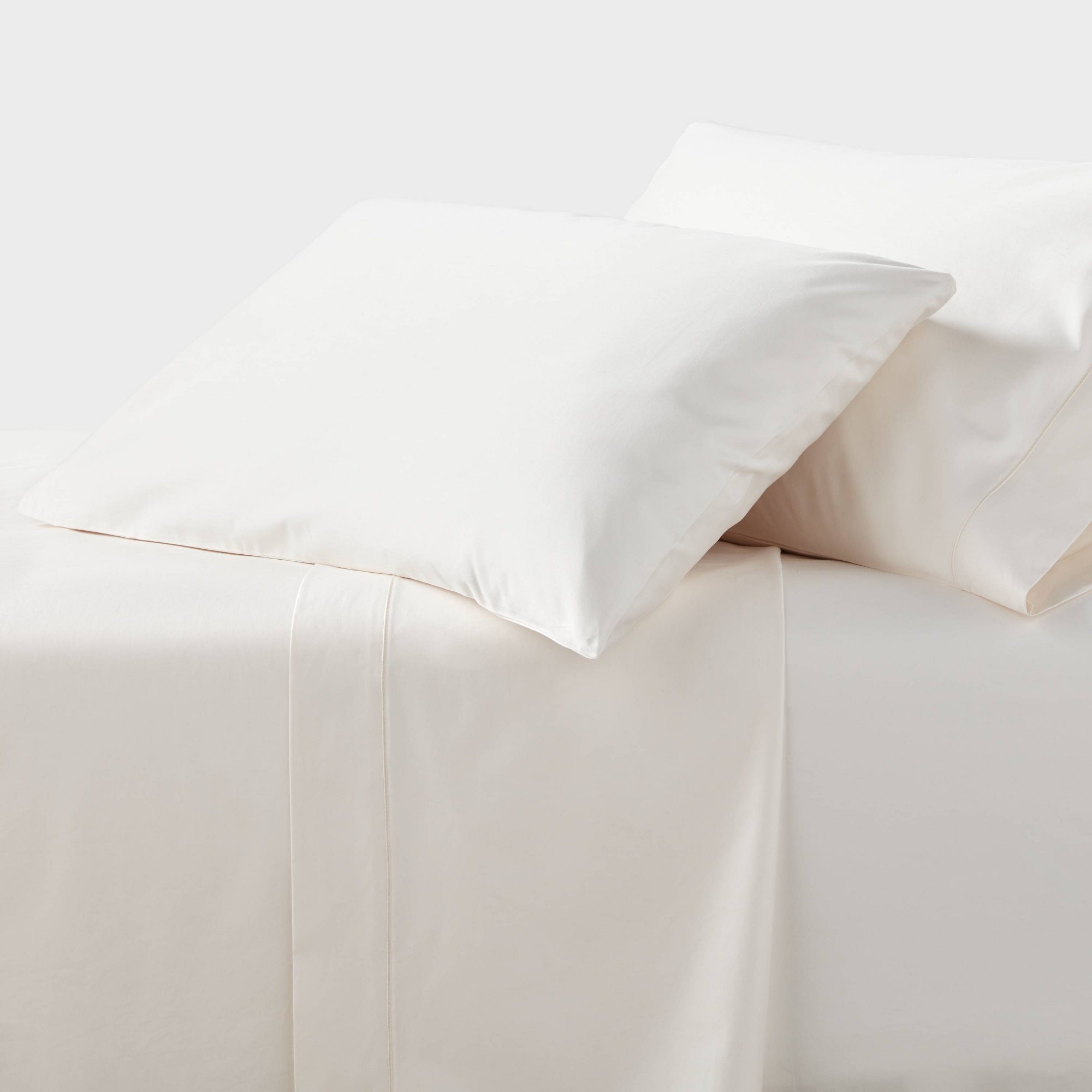 King 800 Thread Count 4pc Hotel Collection Sheet Set Single Baratta Ivory - Threshold™
