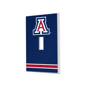 NCAA Big 12 Universities Stripe Hidden-Screw Light Switch Plate for Single Toggle - 1 of 4