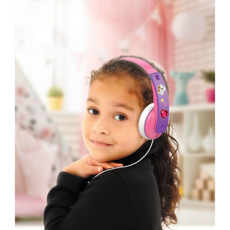 JVC® Tinyphones Kids' Over-Ear Child-Safe Headphones, HA-KD7, 2 of 4