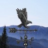 1979K Copper Majestic Eagle Weathervane - Black - Good Directions: Outdoor Decorative Sculpture, 40" Height, No Battery Required - 2 of 4