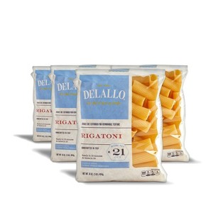DeLallo Rigatoni Pasta, 16 oz Bag, (4 Pack) - 1 of 4