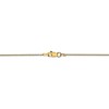 Black Bow Jewelry 1mm, 14k Yellow Gold, Solid Parisian Wheat Chain Necklace - 4 of 4