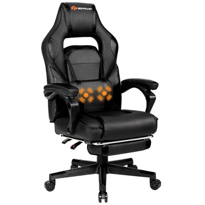 Costway Massage Gaming Chair Reclining Racing Computer Office