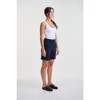 Lafidi Women’s Avia Hi-Rise Bermuda Shorts with Pleated Front and Sleek Pockets for a Polished, Professional Look - 2 of 4