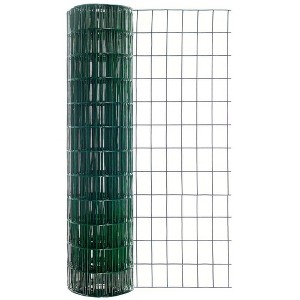 Origin Point Garden Zone 16-Gauge Green Vinyl Coated Garden Fence, 36" x 50' - 1 of 4
