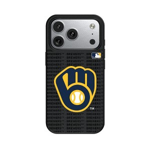 MLB National League Teams Text Backdrop MagSafe Compatible Cell Phone Case for Apple iPhone 17 Series - 1 of 4