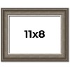 PosterPalooza | Photo Size Weathered Black Picture Frame - UV Acrylic, Foam Board Backing, Hanging Hardware - 2 of 4