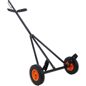 NAYSAYE Hand Truck Dolly Heavy Duty Boat Trailer Mover 420lb Capacity for Kayak and Boat, Black, 41.7"*18.5"*48" - 1 of 4