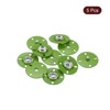 Unique Bargains Alloy Invisible Durable High Hardness Buckle Fasteners Press Studs Buttons 5 Pcs - 3 of 4
