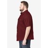 Boulder Creek by KingSize Men's Big & Tall Short Sleeve Denim And Twill Shirt - 4 of 4