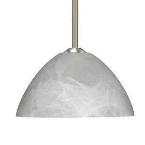 Besa Lighting Tessa 1 - Light Pendant in  Satin Nickel - 1 of 1