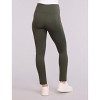 Women's Over the Belly Side Pocket Active Maternity Leggings | Motherhood Maternity - 2 of 4