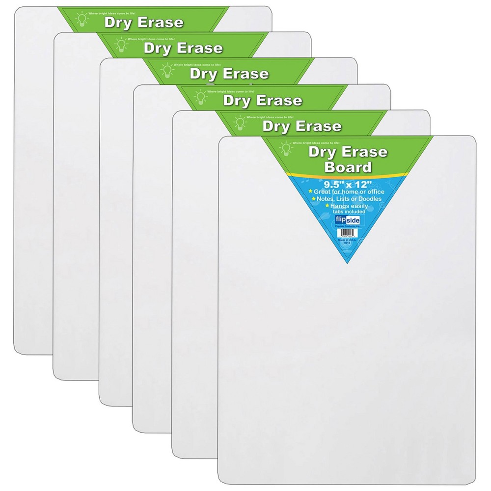 Photos - Dry Erase Board / Flipchart 6pk Dry Erase Boards - Flipside