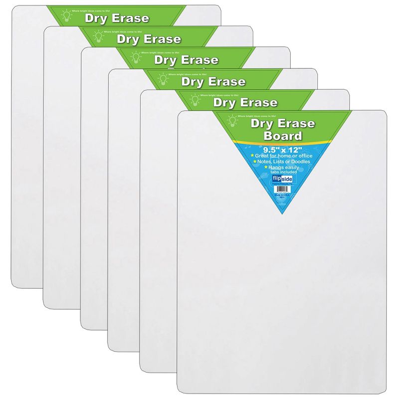 6pk Dry Erase Boards - Flipside, 1 of 3