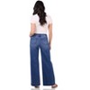 Rekucci Women's Wide Leg Pull-On Jeans – Secret Figure Stretch Denim, Sculpting Mid-Rise Fit, Comfortable & Stylish Everyday Denim - 2 of 2