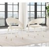 Best Master Furniture,Jacques Velvet Dining Chairs (Set of 2) - 3 of 3