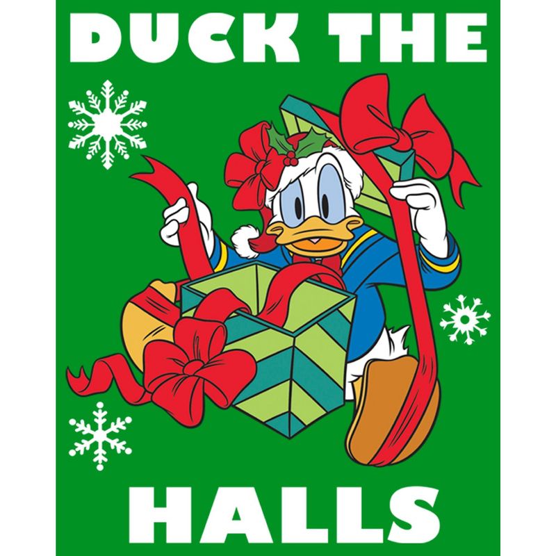 Boy's Mickey & Friends Donald Duck The Halls T-Shirt, 2 of 5