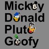 Boy's Disney Mickey Donald Pluto Goofy Performance Tee - 2 of 4