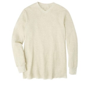 KingSize Men's Big & Tall Heavyweight Thermal V-Neck Underwear Shirt - 1 of 4