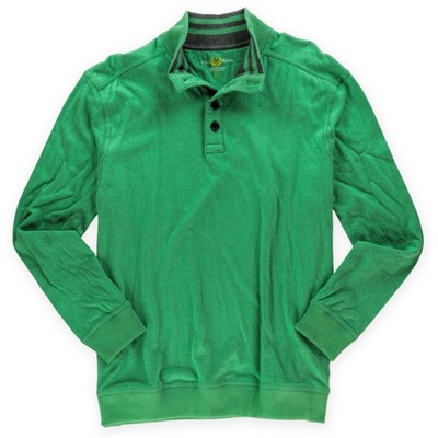 Club Room Mens Solid Henley Sweater