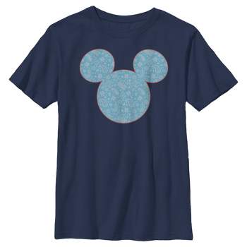 Boy's Disney Mickey and Friends Paisley Silhouette T-Shirt