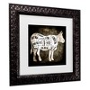 Trademark Fine Art - LightBoxJournal Butcher Shop II Matted Framed Art - 3 of 4
