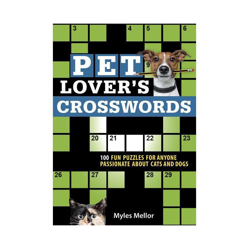 Pet Lover's Crosswords - by  Myles Mellor (Paperback), 1 of 2