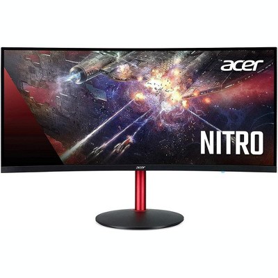 Acer Nitro 34" Widescreen LCD Monitor - 3440x1440 - 144Hz - 400 Nit - XZ342CK P - Manufacturer Refurbished
