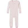 Gerber Baby and Toddler Girl Snug-Fitting Footless Pajamas, 3 Pack - 3 of 4