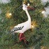 THE WHITEHURST COMPANY 7.75 In Large Stork Bird Long Beak Tree Ornaments - 2 of 3