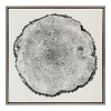 Kate and Laurel Sylvie Tree Rings Linen Framed Canvas by Emiko and Mark Franzen of F2Images - 2 of 4