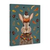 Stupell Industries Festive Autumnal Hare Canvas Wall Art - 3 of 4