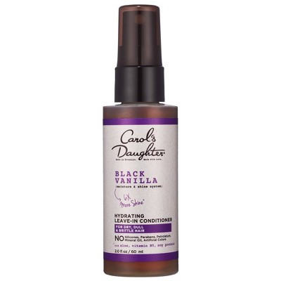 Carol&#39;s Daughter Black Vanilla Moisture &#38; Shine Leave In Conditioner for Dry Hair - 2oz