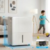 ZAFRO Dehumidifier for Home Large Room Bedroom, Dehumidifier with 360¡ãCaster, Intelligent Humidity Control - 2 of 4