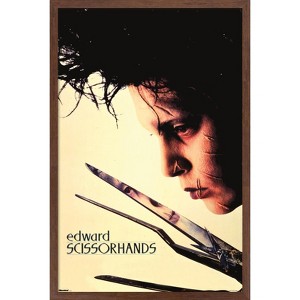 Trends International Edward Scissorhands - Close-Up One Sheet Framed Wall Poster Prints - 1 of 4