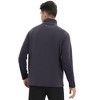 Men's Fleece Pullover Sweater Long Sleeve Quarter Zip Sweatshirt Casual - 4 of 4