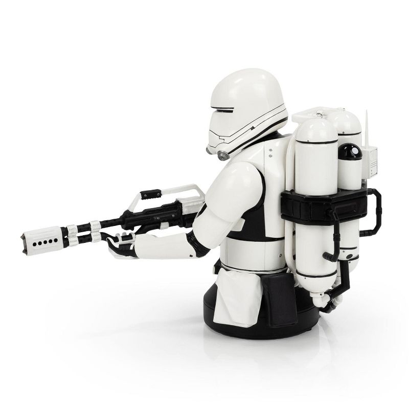 Gentle Giant Star Wars First Order Flametrooper Figure Statue | 7-Inch Character Resin Bust, 4 of 8