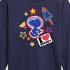 Boys' - Peanuts - Space Snoopy Flair Long Sleeve Graphic T-Shirt - 2 of 4