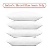 Covers&All Throw Pillow Inserts, Durable Soft 65 GSM Non-Woven Fabric with 15D Silicon Fiber Filling - 2 of 4