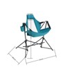 DSVIMOY Outdoor Portable Chairs, Folding Chair with Adjustable backrest, Portable Chair with Carry Bag, Blue, 35"*38"*42" - 2 of 4