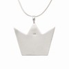 Dicksons Royal Princess Crown Pretty in Purple Crystalized Pendant 18-20 Inch Silver Plated Charm Necklace in Jewelry Box - 3 of 4