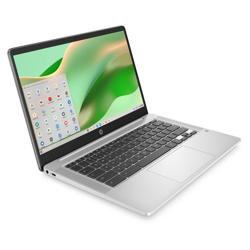HP 14&#34; Chromebook Laptop - Intel Processor - 4GB RAM Memory - 64GB Flash Storage - Silver (14a-na0052tg), 3 of 9