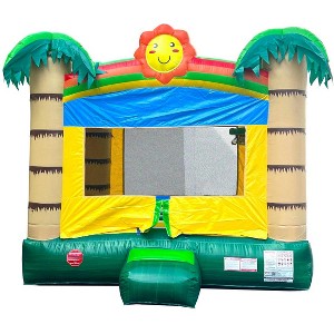 Pogo Bounce House Crossover Kids Inflatable Bounce House with Blower - 1 of 4