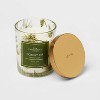 Holiday Forest Fir Glass Jar Candle Clear - Threshold™ - image 3 of 3