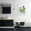 Stupell Industries Mixed Plant Leaves Antique Bathroom Tub, 30" x 40" - 2 of 4