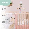 The Peanutshell Wildest Dreams Crib Bedding Set and Mobile - 4 Piece Set - 4 of 4